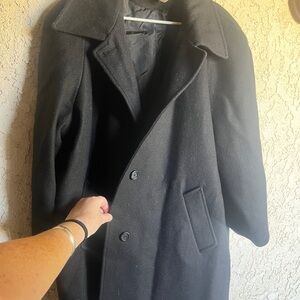 Black Pea Coat